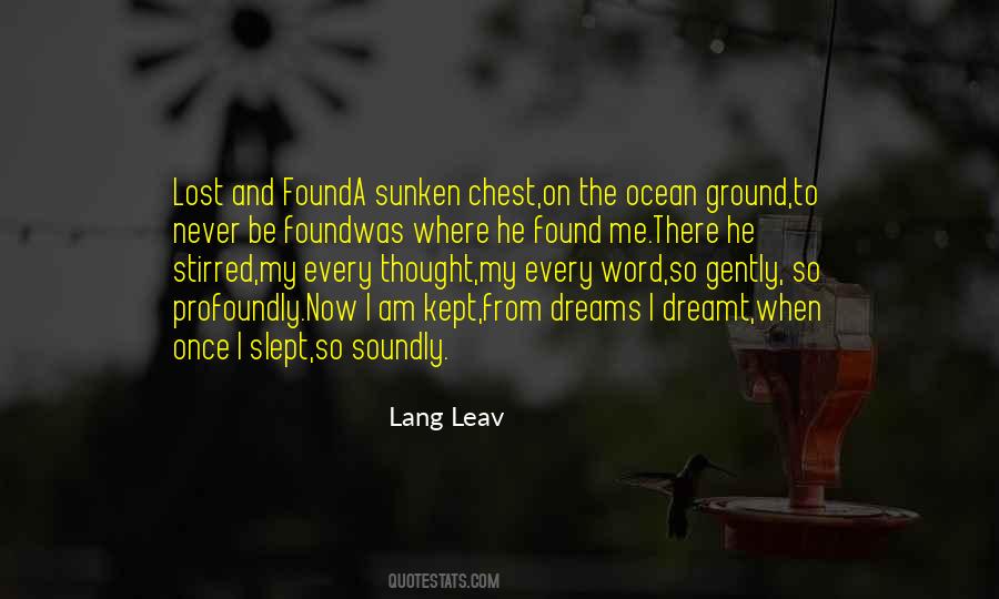Quotes About Lost And Found Love #1012855