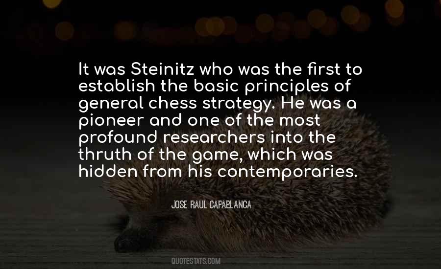 Steinitz Quotes #642546