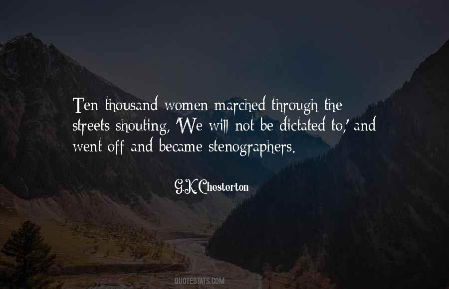 Stenographers Quotes #1222605