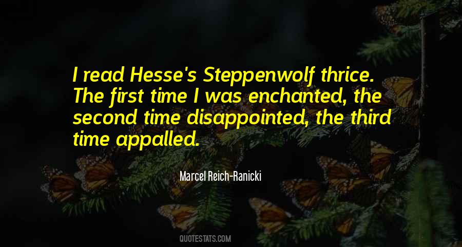 Steppenwolf's Quotes #1688627