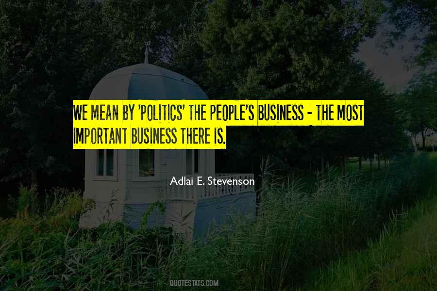 Stevenson's Quotes #1160226