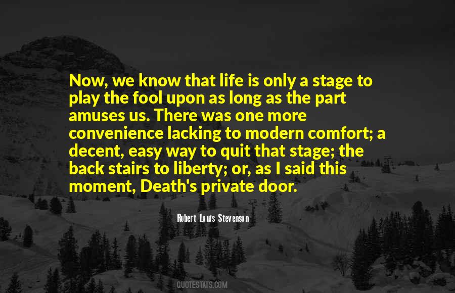 Stevenson's Quotes #1274944