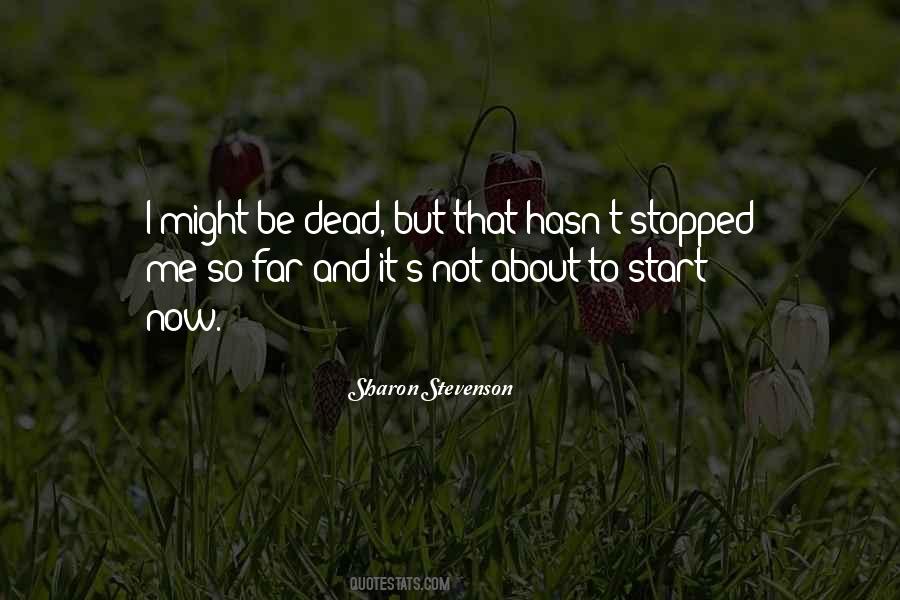 Stevenson's Quotes #128523
