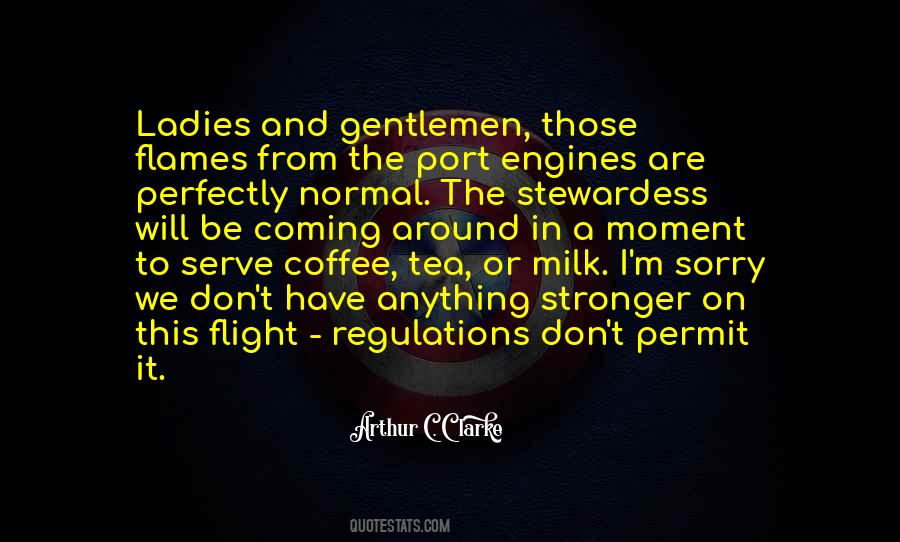 Stewardess's Quotes #1361242