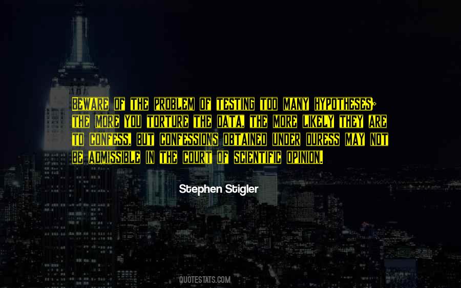 Stigler's Quotes #1138506