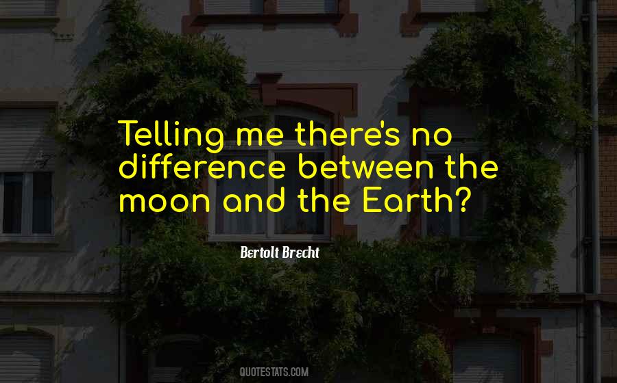 Quotes About Moon And Earth #160038