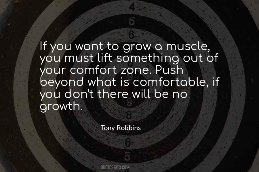 Quotes About Growth And Comfort #1567214