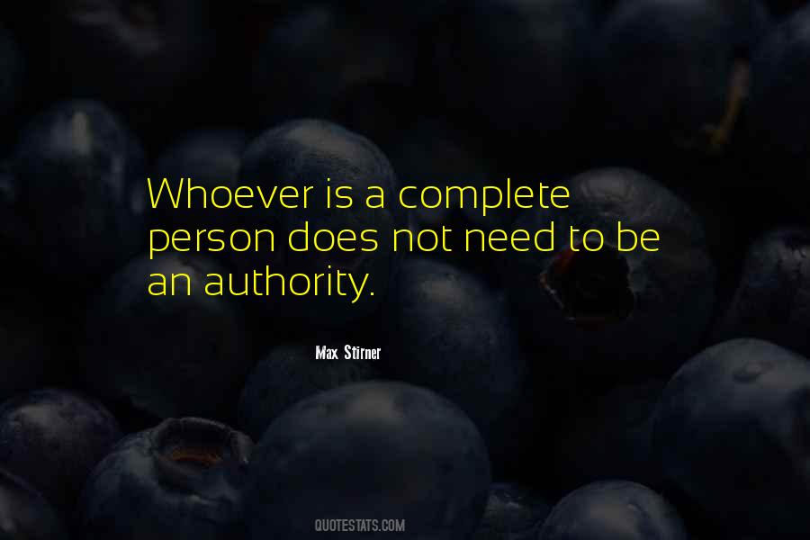 Stirner's Quotes #491553