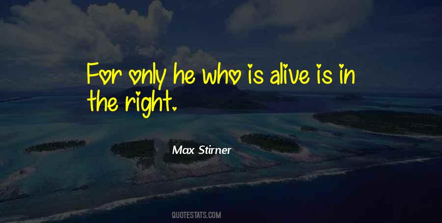 Stirner's Quotes #942297