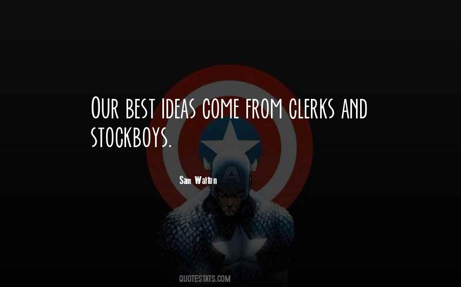 Stockboys Quotes #363588