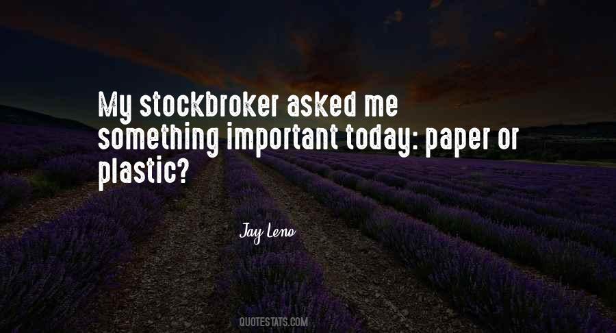 Stockbroker Quotes #1041100