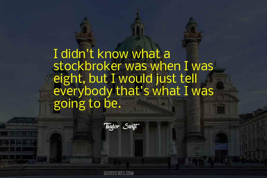 Stockbroker Quotes #120679