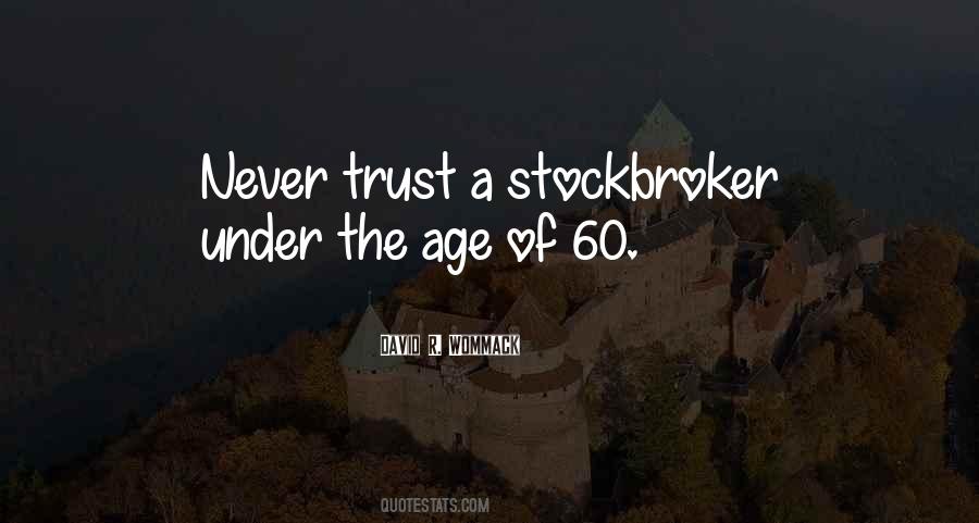 Stockbroker Quotes #1208920