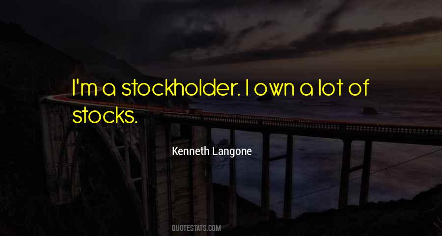 Stockholder Quotes #641549