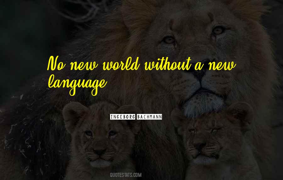 Quotes About New World #1237543