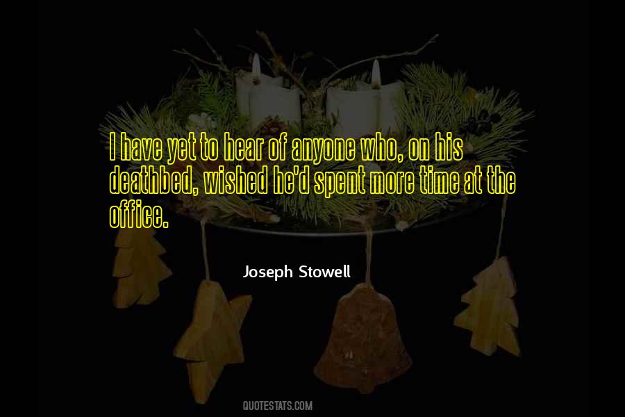 Stowell's Quotes #14783