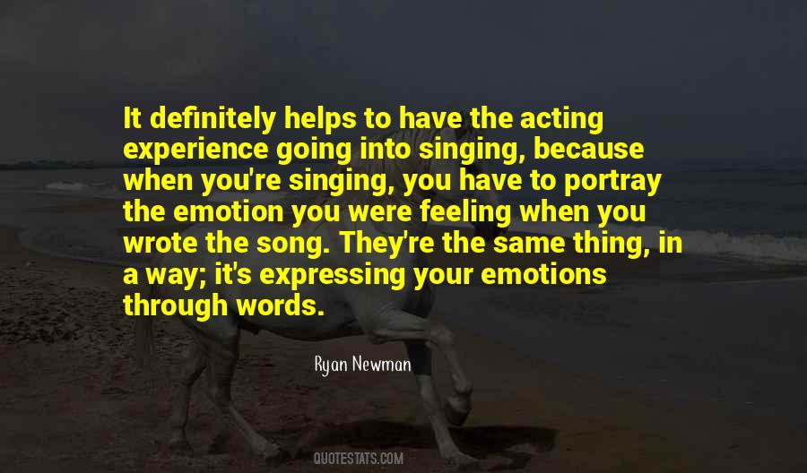 Quotes About Expressing Your Emotions #1762279