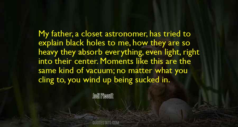 Quotes About Black Holes #1309752