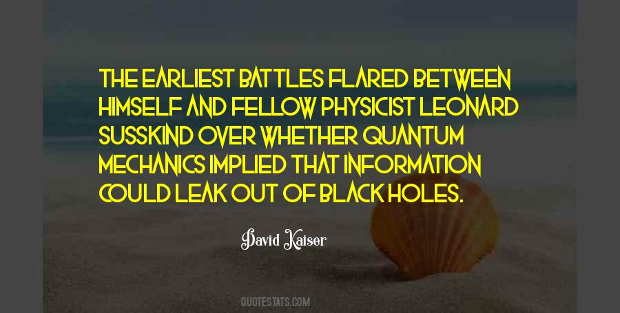 Quotes About Black Holes #210060