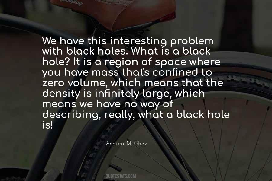 Quotes About Black Holes #241675