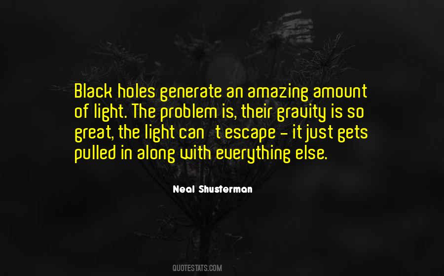 Quotes About Black Holes #522626