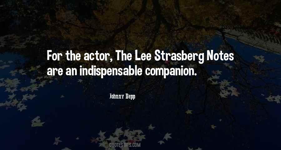 Strasberg's Quotes #75373