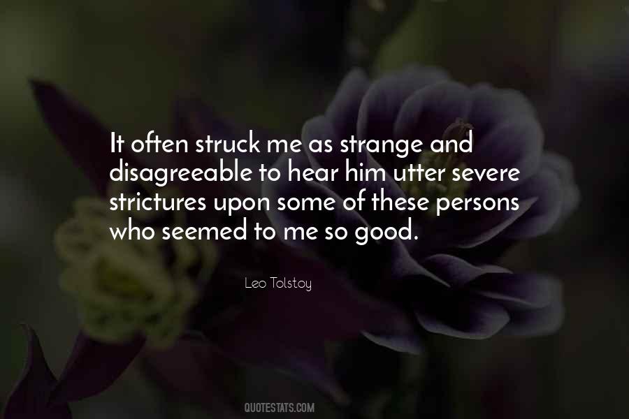 Strictures Quotes #162668