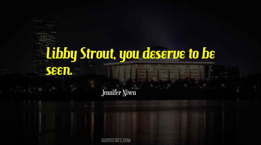 Strout Quotes #155713