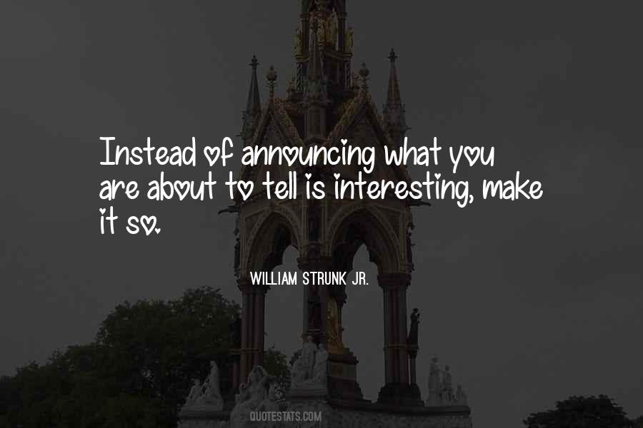Strunk's Quotes #1864707