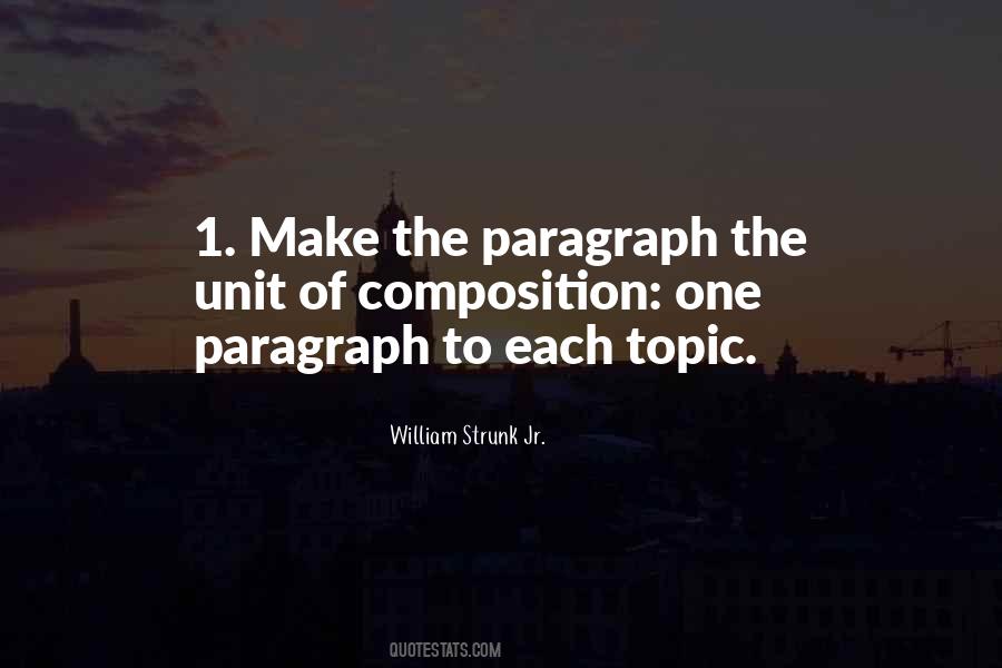 Strunk's Quotes #774245