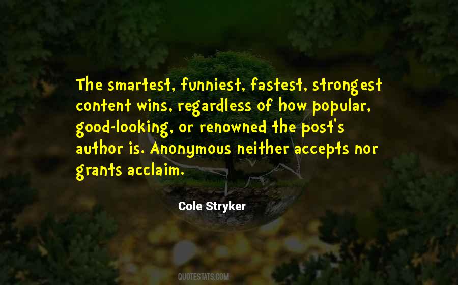 Stryker's Quotes #370984