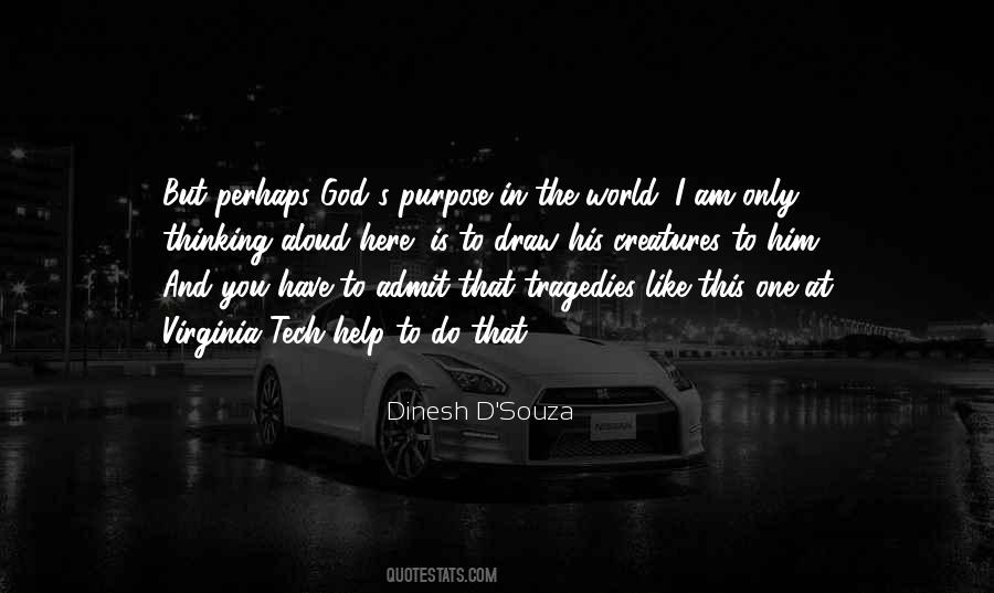 Quotes About God's Purpose #1115669