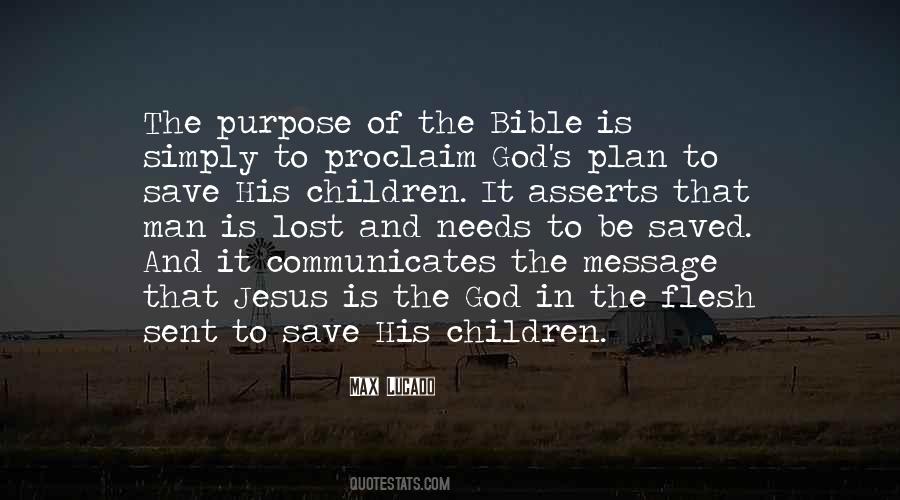 Quotes About God's Purpose #133167