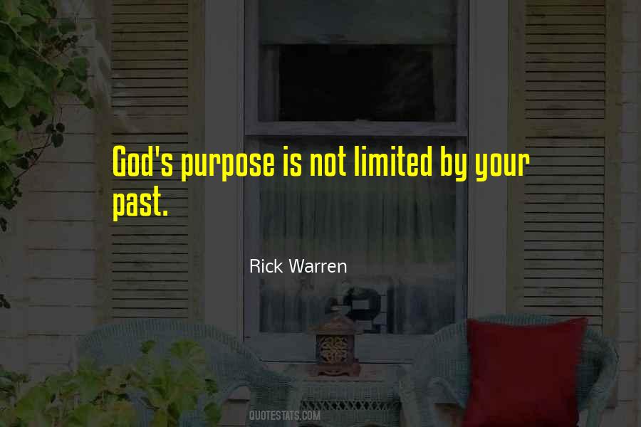 Quotes About God's Purpose #177404