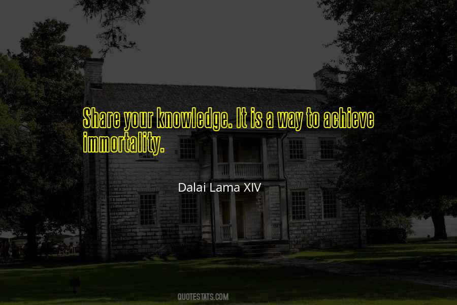 Quotes About Knowledge Sharing #1112259