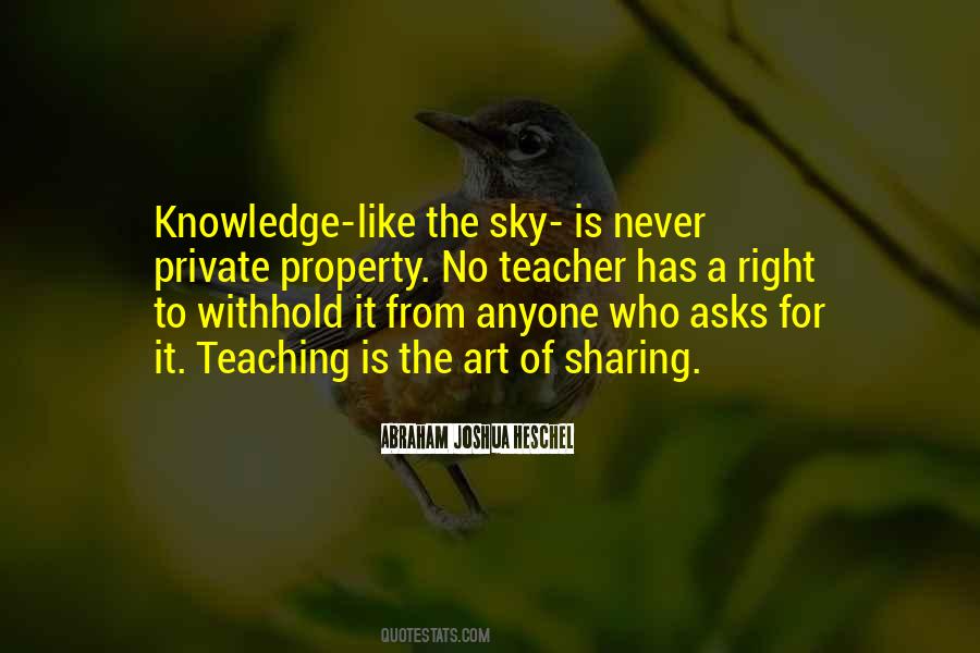 Quotes About Knowledge Sharing #577813