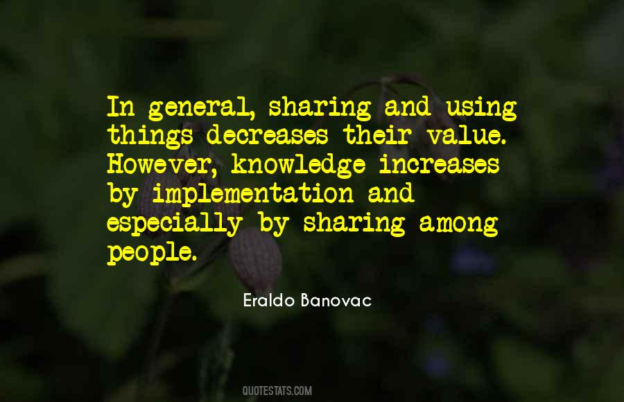 Quotes About Knowledge Sharing #57955