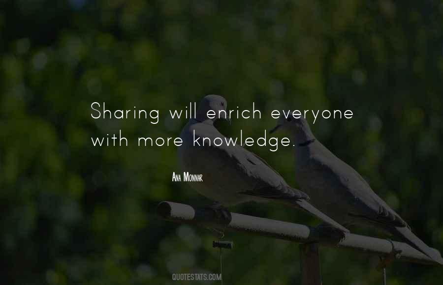 Quotes About Knowledge Sharing #621446