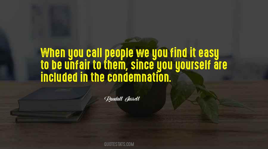 Quotes About Condemnation #1076034