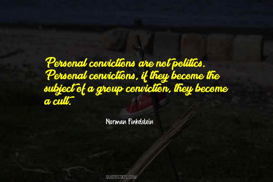 Quotes About Personal Convictions #133013