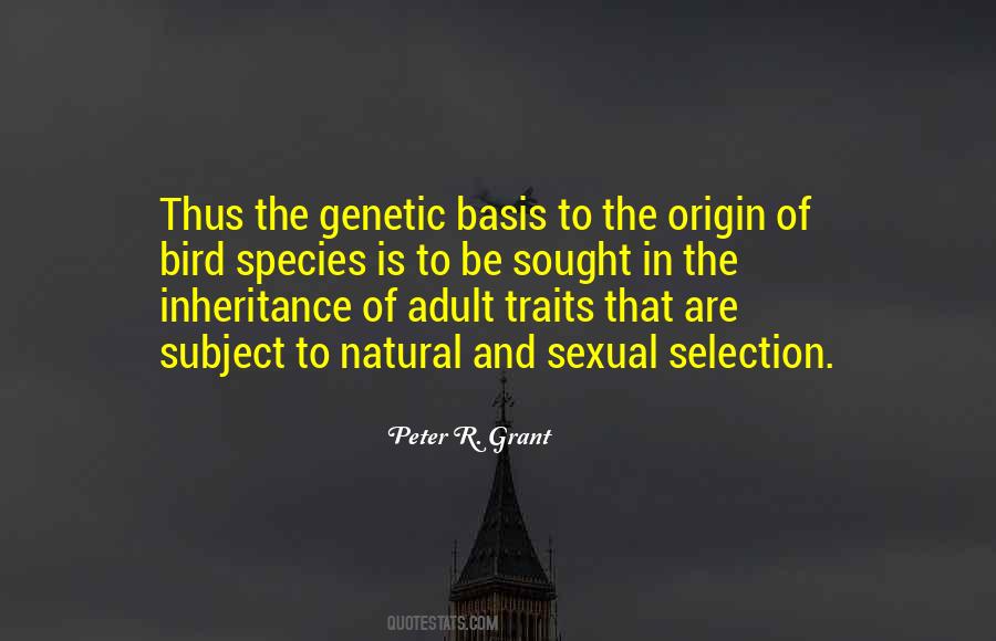 Quotes About Genetic Inheritance #1424817