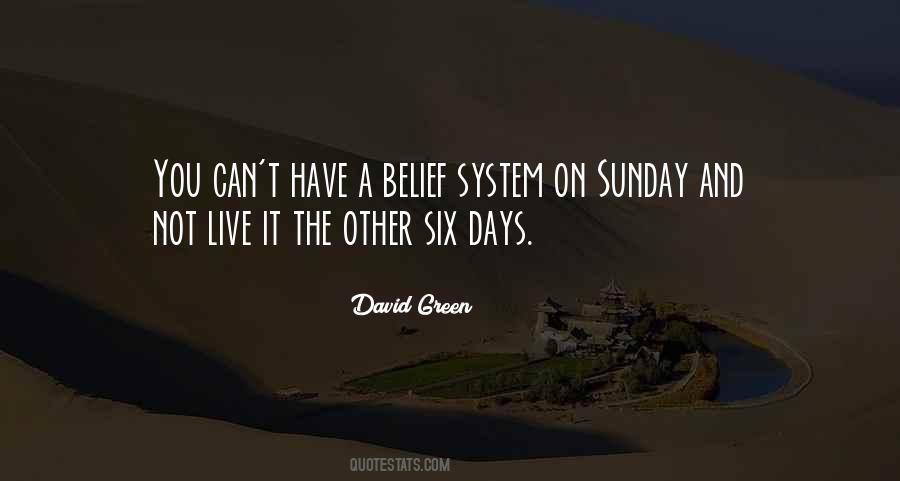 Quotes About Six Days #116520