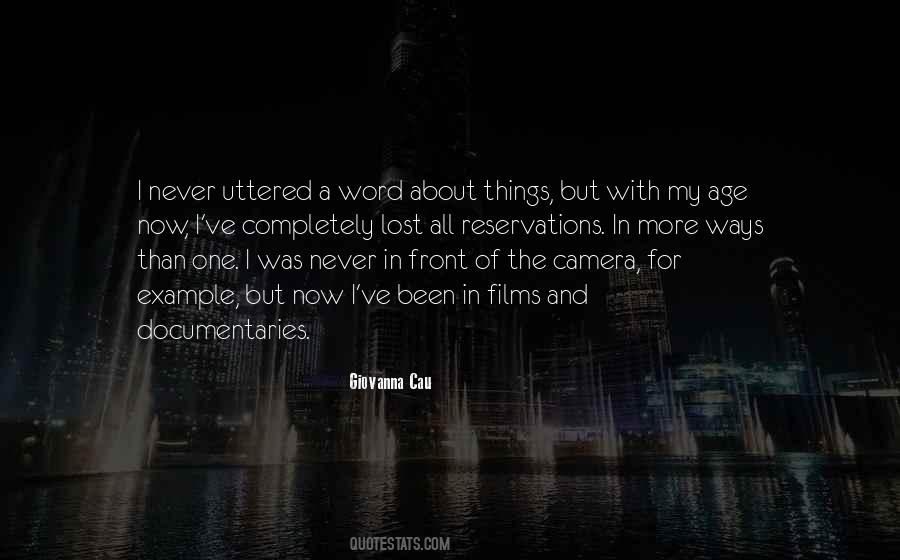 Quotes About The Camera #1277423