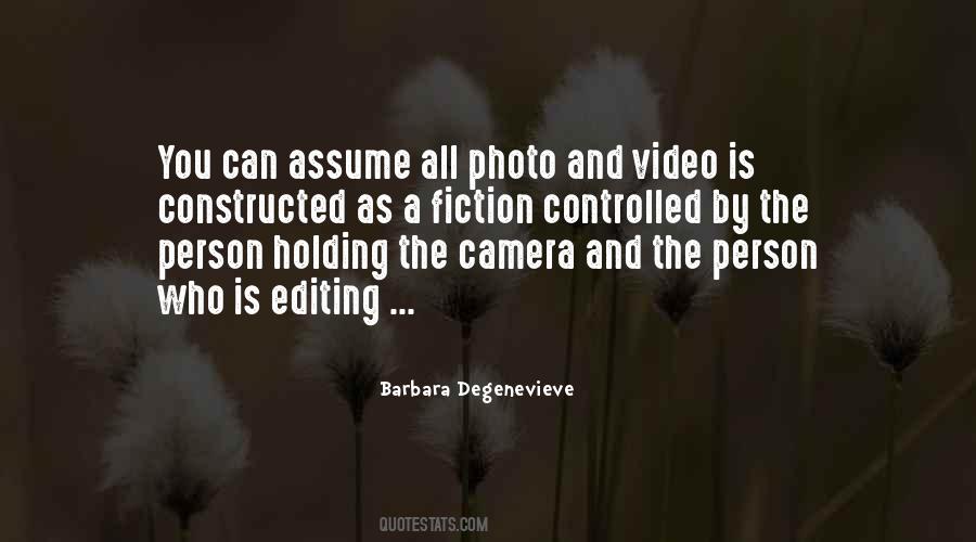 Quotes About The Camera #1371255