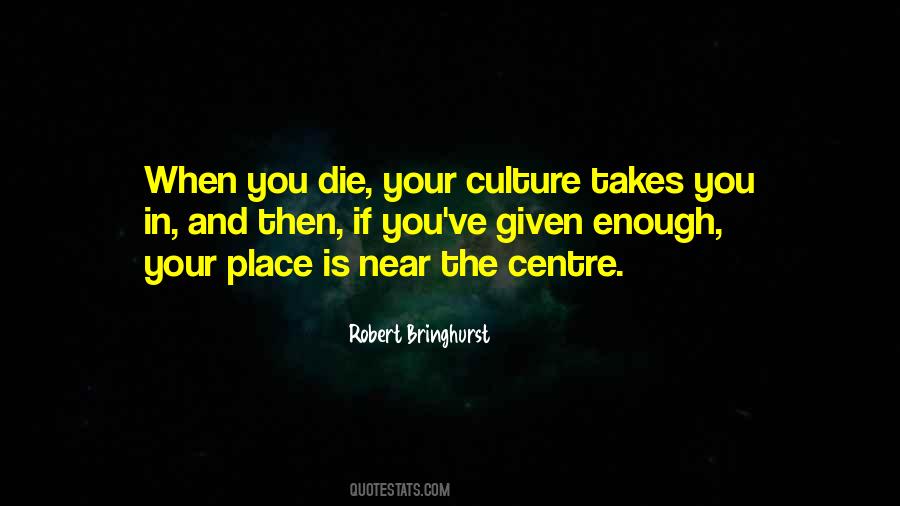 Quotes About When You Die #1066601