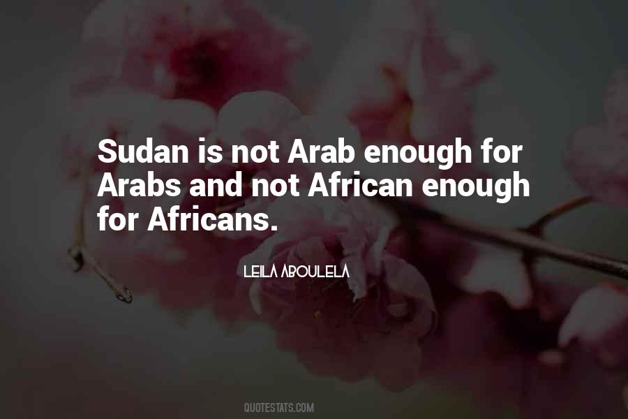 Sudan's Quotes #880813