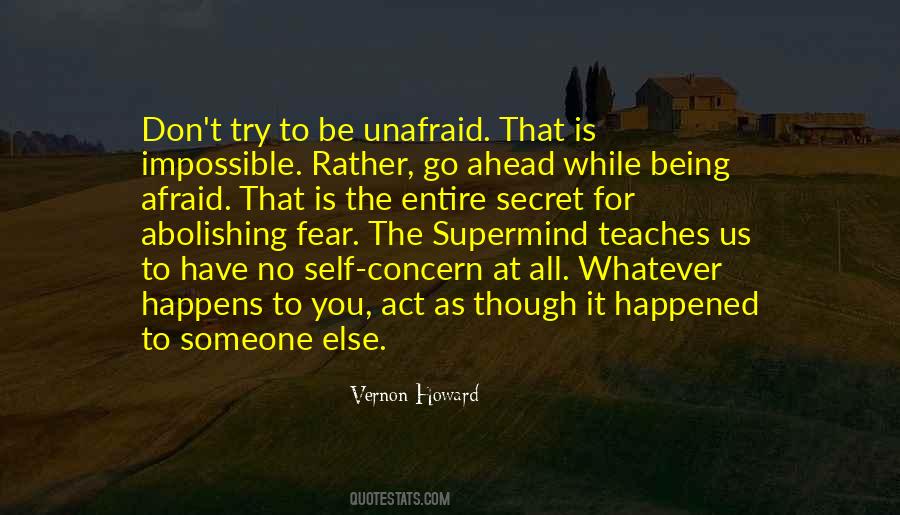 Quotes About Unafraid #53029