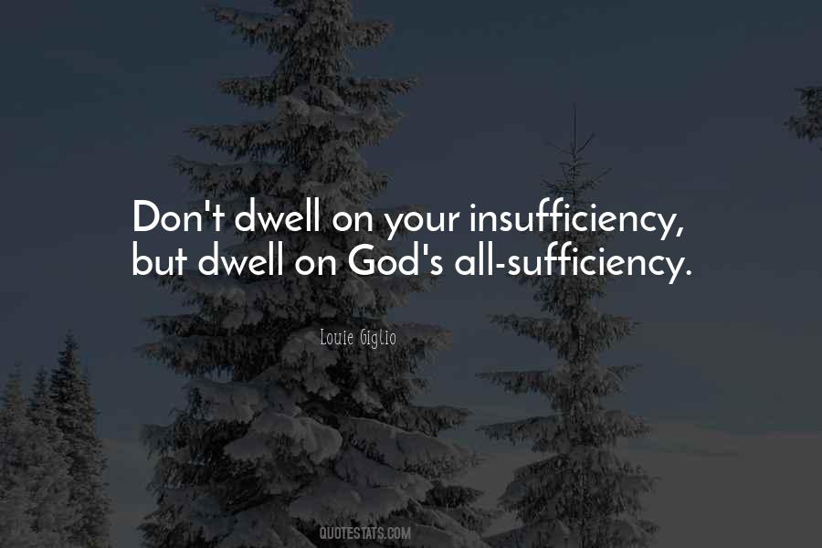 Sufficiency's Quotes #1423547