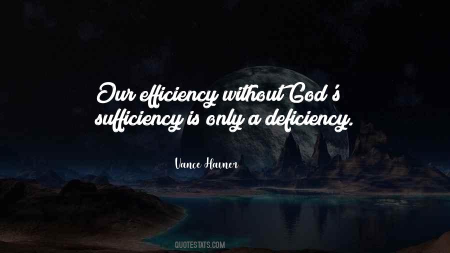 Sufficiency's Quotes #350733