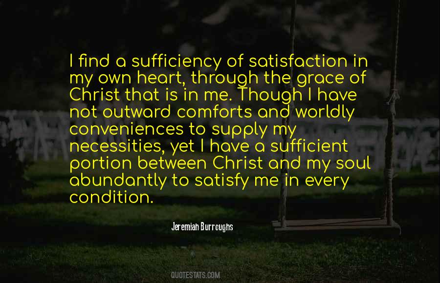 Sufficiency's Quotes #371226